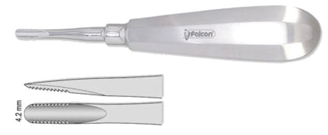 Elevator Lindo-Levian, m. riflede kanter, 1 stk.