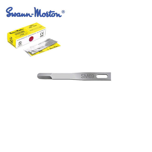 Mikro-skalpelblad nr. SM69, Steril, 1 stk.
