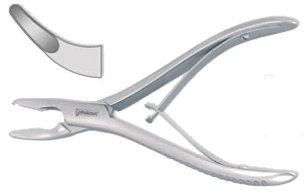 Luer knogletang 15 cm, 1 stk.