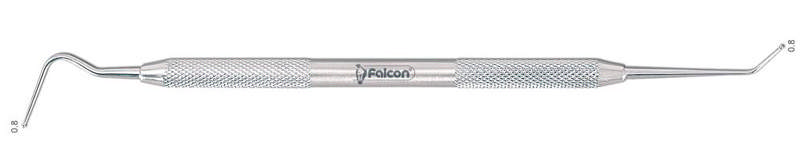 Knopsonde dobbeltendet med kort og lang sonde.