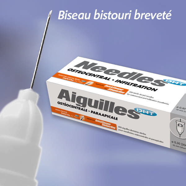 Effitec kanyler, DHT 30G - 16 mm, 100 stk.