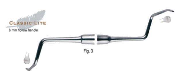 Sinus-Løft, curette, fig. 3