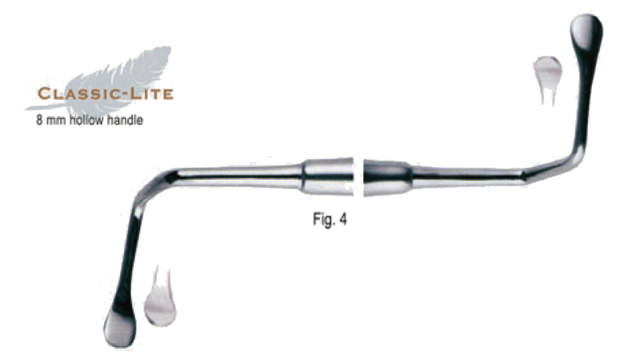 Sinus-Løft, curette, fig. 4