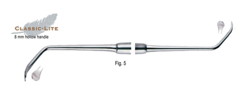 Sinus-Løft, curette, fig. 5