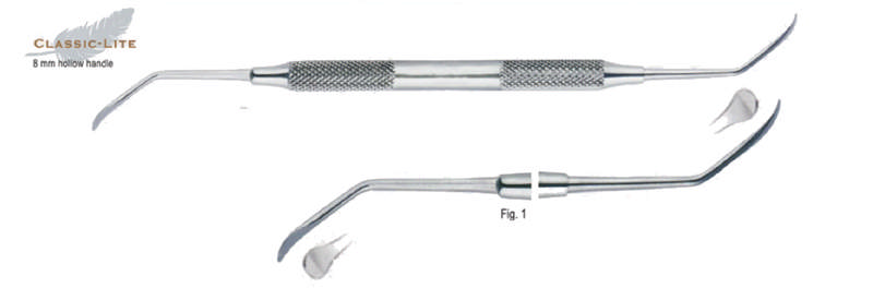 Sinus-Løft, curette, fig. 1