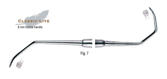 Sinus-Løft, curette, fig. 7