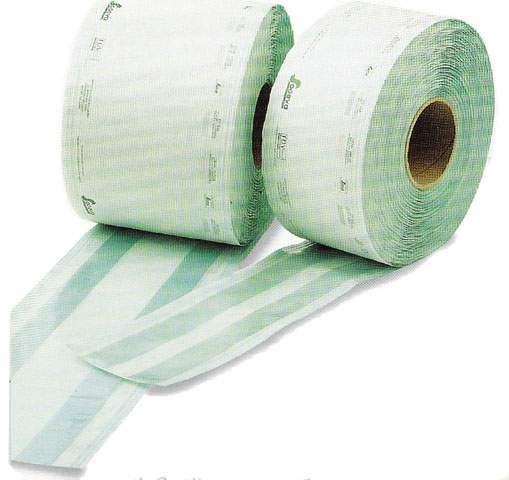 Autoklavefolie rulle m/fold 100 mm X 50mm, 100 meter