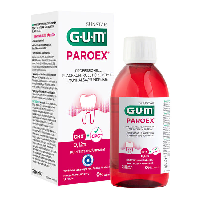 GUM Paroex mundskyl, 300 ml