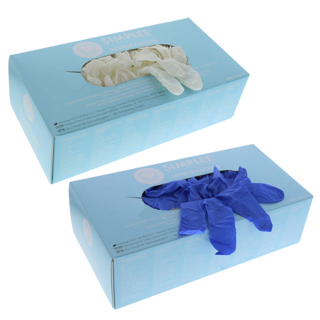Simplee nitril handske blå, str. M, 10 x 200 stk.