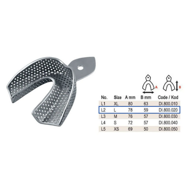 Zenith aftryksske, UK-L, 59 x 78 mm, perforeret