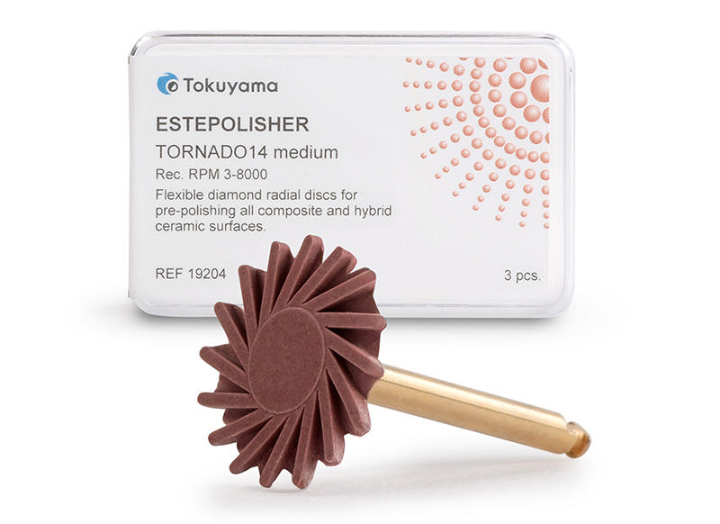 Estepolisher Tornade 14 mm medium