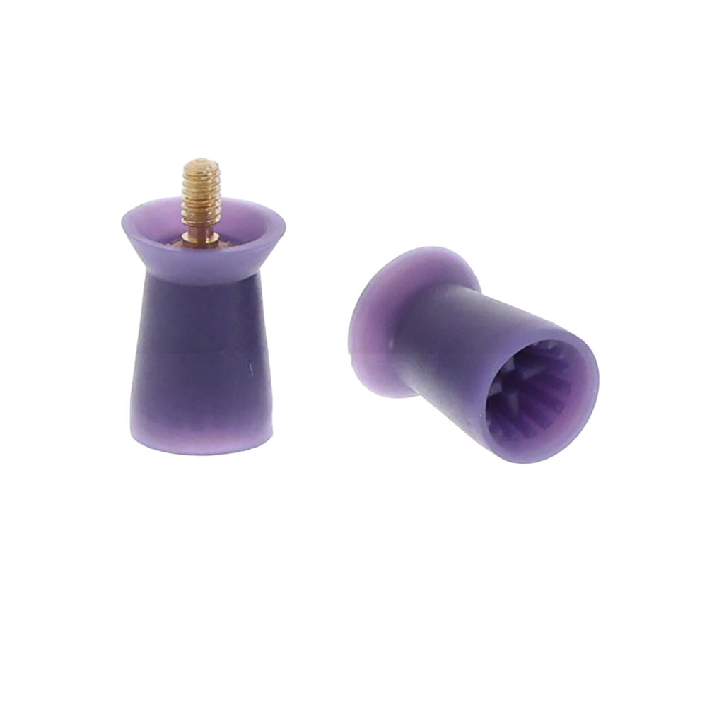 Simplee gummikopper, lilla medium, skrue, 24 stk.
