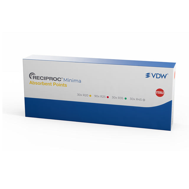 Reciproc Minima Paper points R45, hvid, 180 stk.