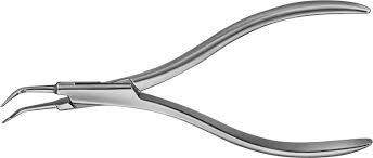 Aesculap, tang til at fjerne knækkede file m.v.