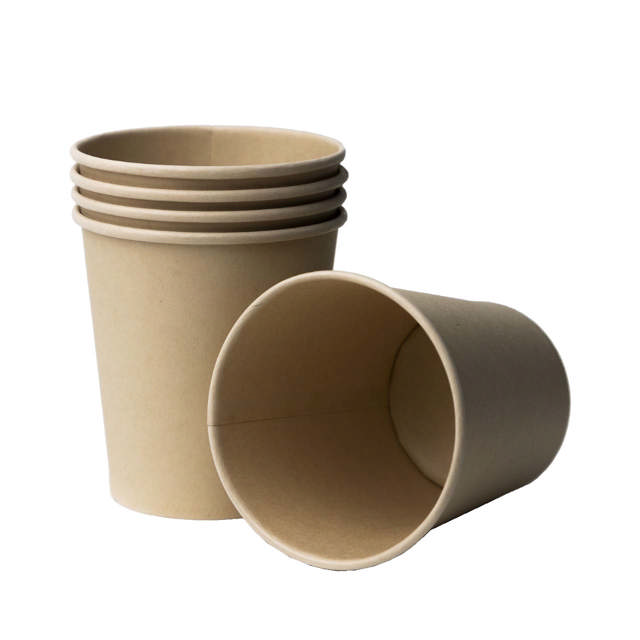 Drikkebægre bambus med PE belægning 17 cl 1000 stk