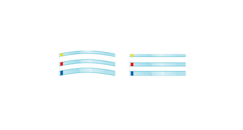 Hawe transparente strips nr. 692, 100 stk.