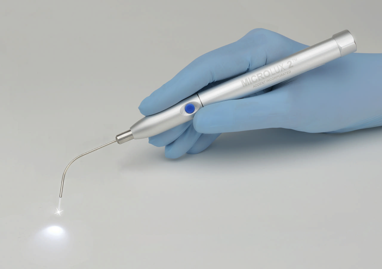 Microlux2 Endo fiber-lysspids med 5 fiberlysledere